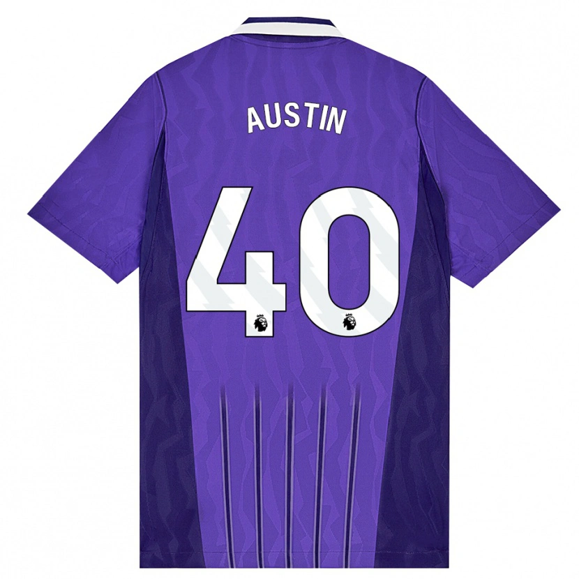 Danxen Dames Brandon Austin #40 Paars Wit Thuisshirt Derde Tenue 2026/27 T-Shirt België