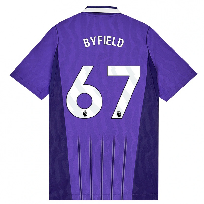 Danxen Dames Jun'ai Byfield #67 Paars Wit Thuisshirt Derde Tenue 2026/27 T-Shirt België