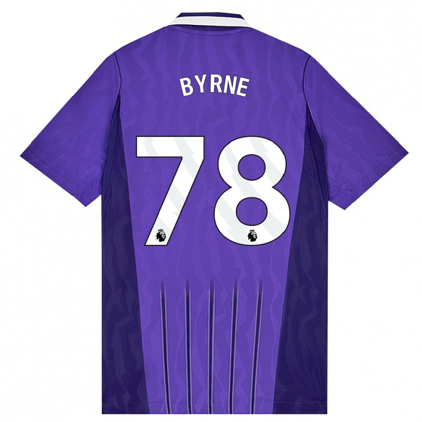 Danxen Dames Harry Byrne #78 Paars Wit Thuisshirt Derde Tenue 2026/27 T-Shirt België