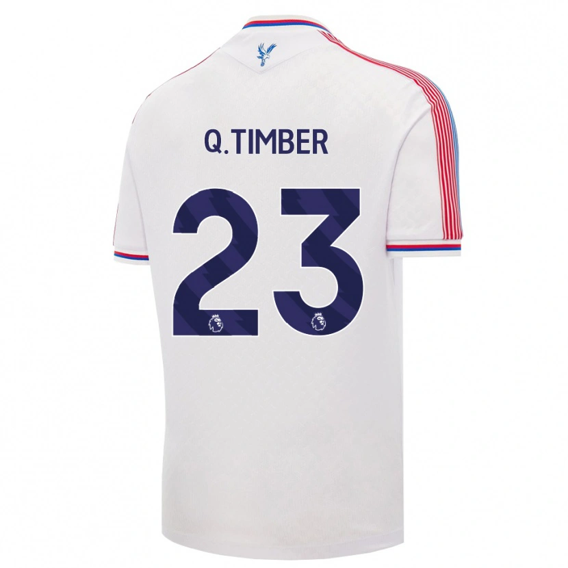 Danxen Dames Quinten Timber #23 Wit Rood Blauw Thuisshirt Thuistenue 2026/27 T-Shirt België