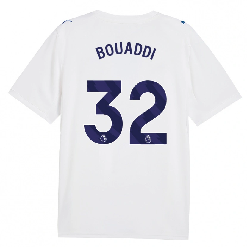 Danxen Dames Ayyoub Bouaddi #32 Marine Wit Thuisshirt Derde Tenue 2026/27 T-Shirt België