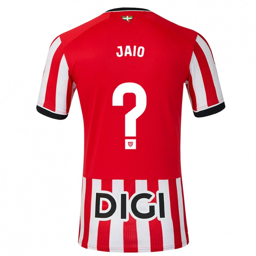 Danxen Kinderen Jaio #0 Rood Zwart Wit Thuisshirt Thuistenue 2026/27 T-Shirt België