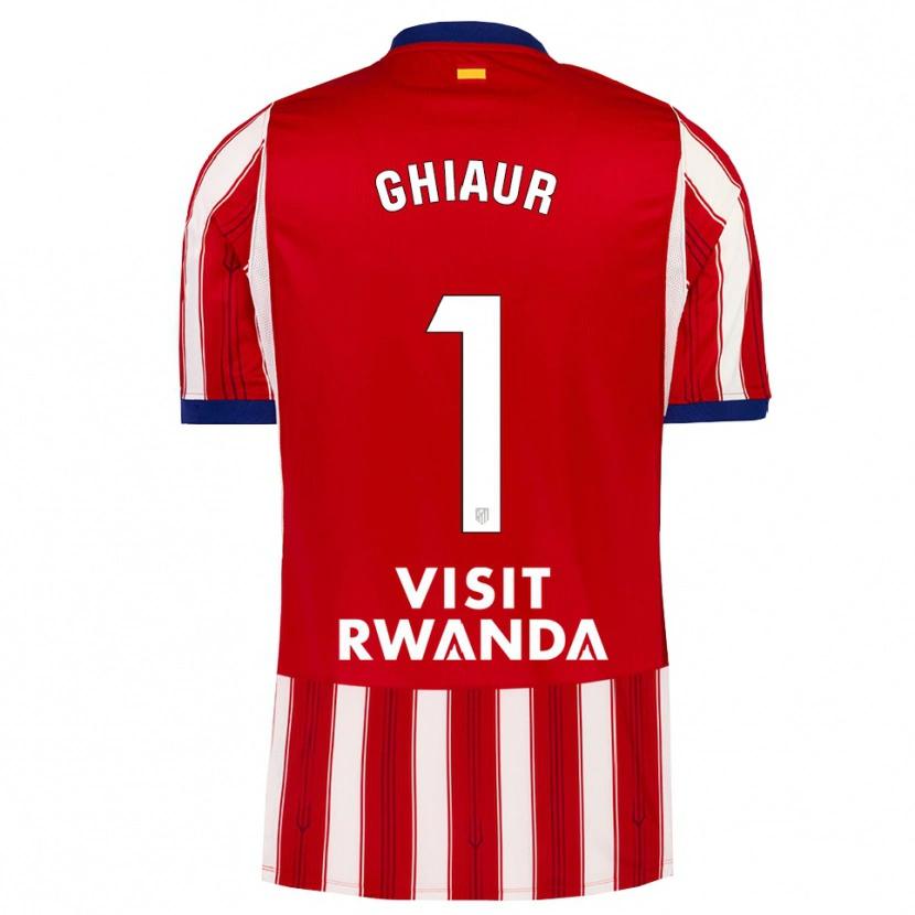 Danxen Kinderen Octavian Ghiaur #1 Koninklijk Blauw Rood Wit Thuisshirt Thuistenue 2026/27 T-Shirt België
