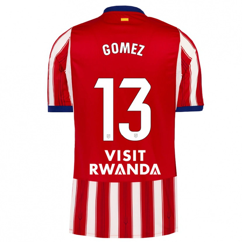 Danxen Kinderen Christian Gomez #13 Koninklijk Blauw Rood Wit Thuisshirt Thuistenue 2026/27 T-Shirt België