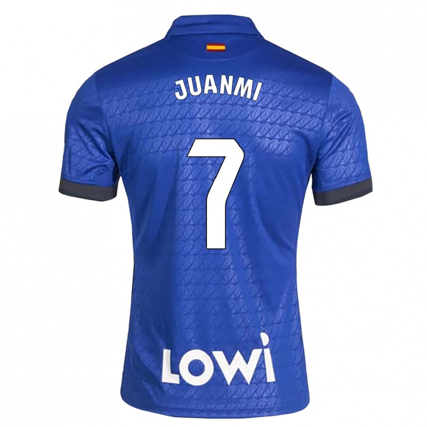 Danxen Kinderen Juan Miguel Jiménez López #7 Blauw Wit Zwart Thuisshirt Thuistenue 2026/27 T-Shirt België