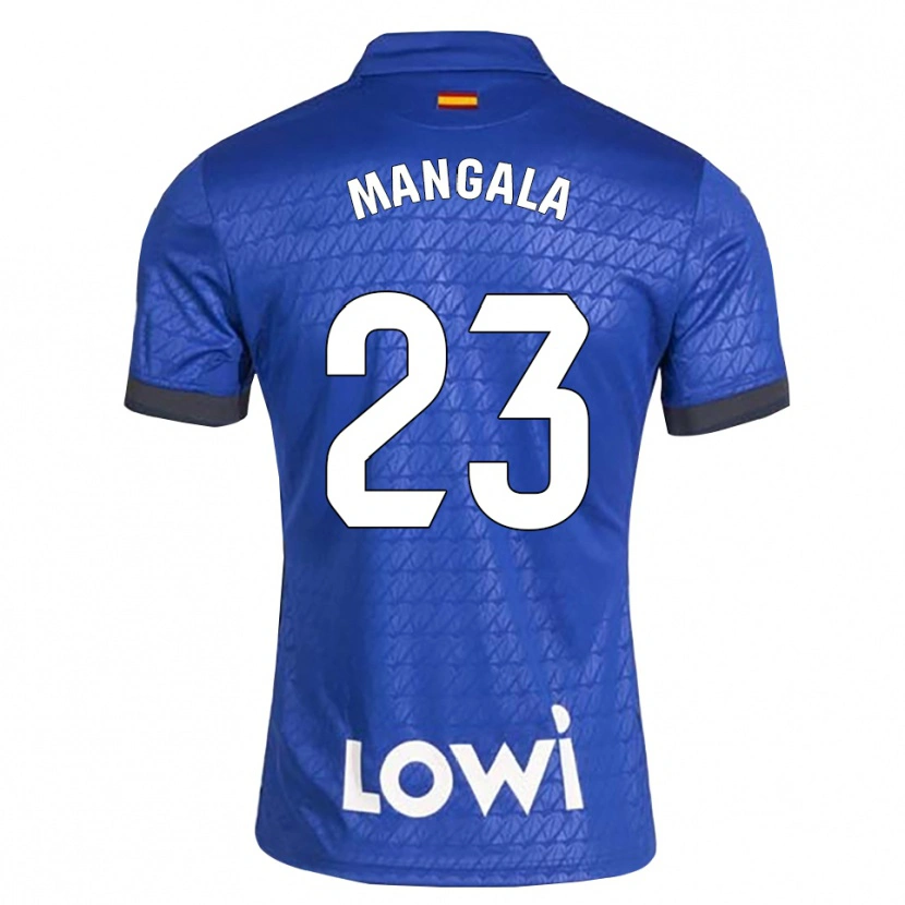 Danxen Kinderen Orel Mangala #23 Blauw Wit Zwart Thuisshirt Thuistenue 2026/27 T-Shirt België