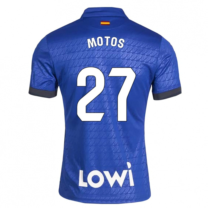 Danxen Kinderen Israel Motos #27 Blauw Wit Zwart Thuisshirt Thuistenue 2026/27 T-Shirt België