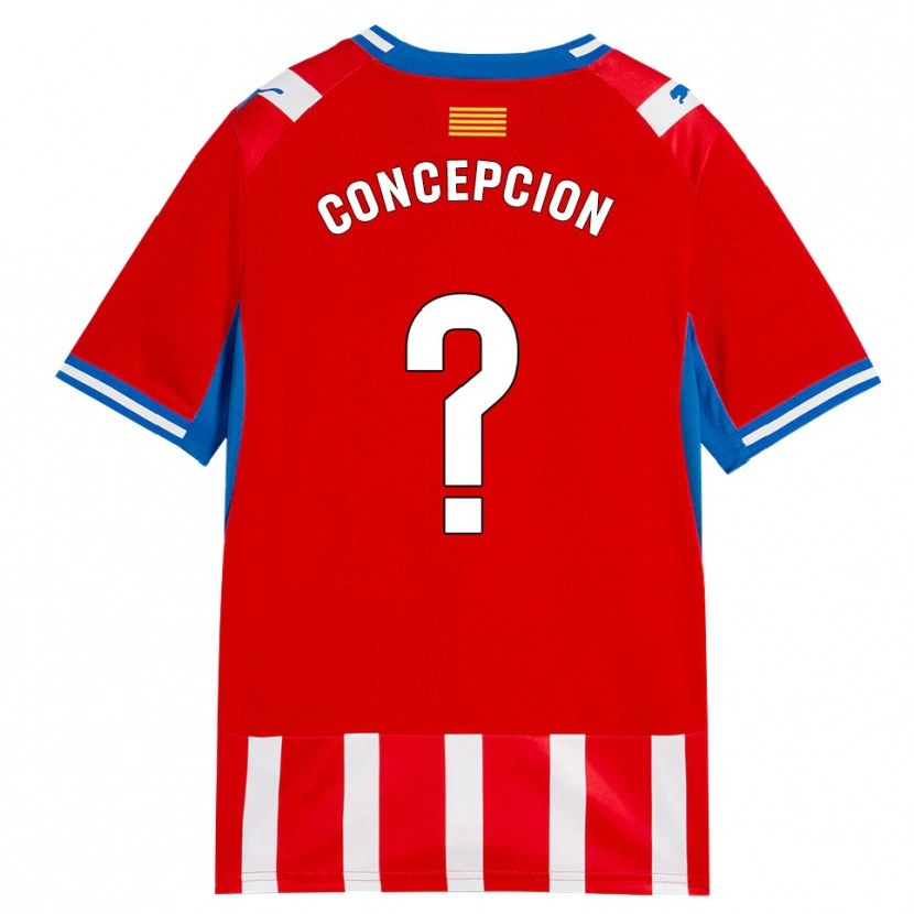 Danxen Kinderen Elian Concepción #0 Rood Wit Hemelsblauw Thuisshirt Thuistenue 2026/27 T-Shirt België