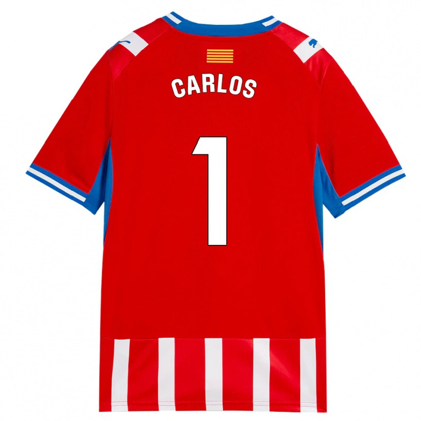 Danxen Kinderen Juan Carlos #1 Rood Wit Hemelsblauw Thuisshirt Thuistenue 2026/27 T-Shirt België