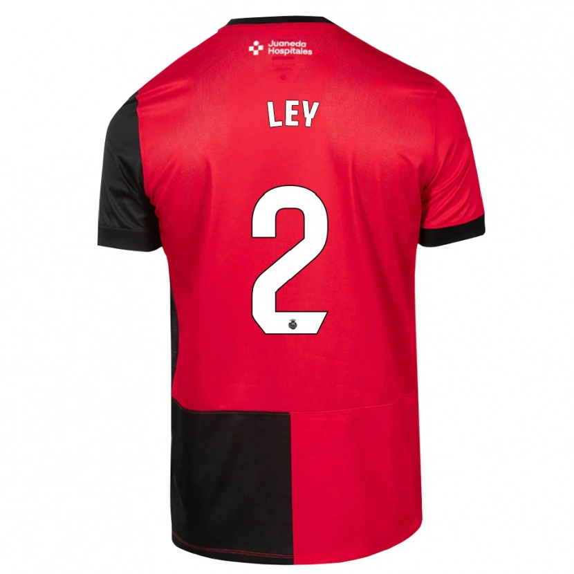 Danxen Kinderen Yuzún Ley #2 Zwart Rood Wit Thuisshirt Thuistenue 2026/27 T-Shirt België