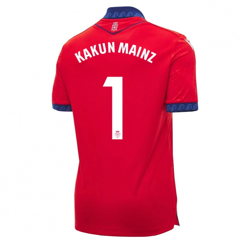 Danxen Kinderen Kakun Mainz #1 Rood Marineblauw Wit Thuisshirt Thuistenue 2026/27 T-Shirt België