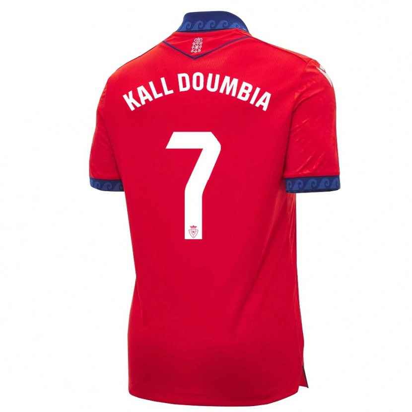 Danxen Kinderen Aly Kall Doumbia #7 Rood Marineblauw Wit Thuisshirt Thuistenue 2026/27 T-Shirt België