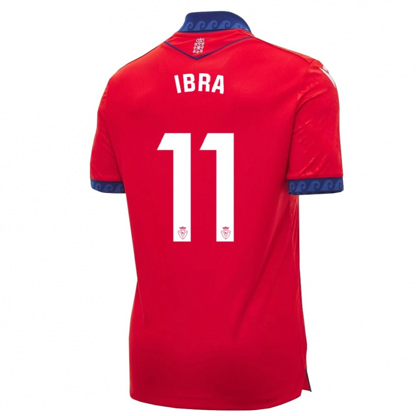Danxen Kinderen María González Pont #11 Rood Marineblauw Wit Thuisshirt Thuistenue 2026/27 T-Shirt België