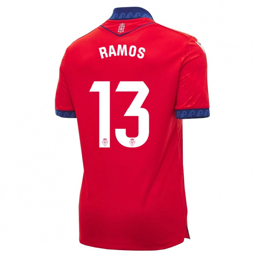 Danxen Kinderen Darío Ramos #13 Rood Marineblauw Wit Thuisshirt Thuistenue 2026/27 T-Shirt België