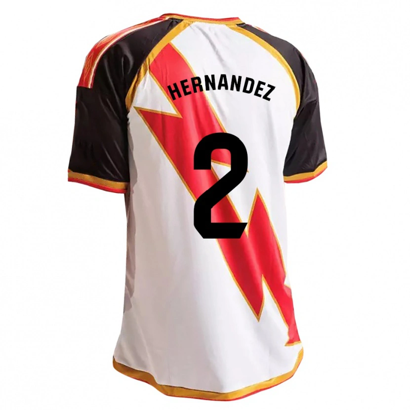 Danxen Kinderen Marco Hernández #2 Zwart Rood Wit Goud Thuisshirt Thuistenue 2026/27 T-Shirt België