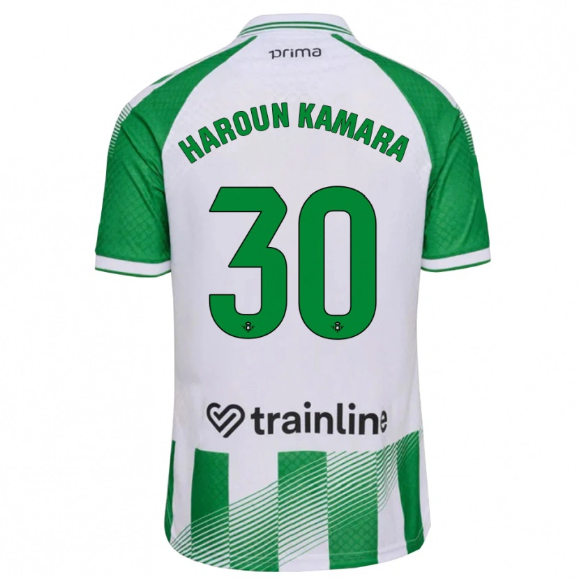 Danxen Kinderen Miguel Haroun Kamara #30 Lichtgroen Zwart Wit Thuisshirt Thuistenue 2026/27 T-Shirt België