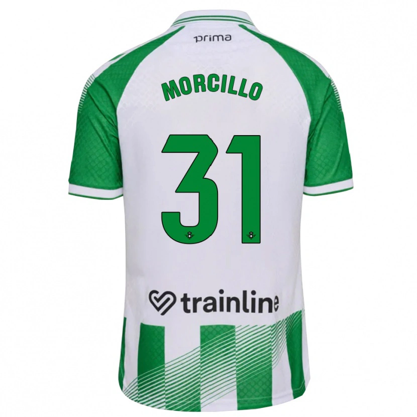 Danxen Kinderen Ana Morcillo #31 Lichtgroen Zwart Wit Thuisshirt Thuistenue 2026/27 T-Shirt België