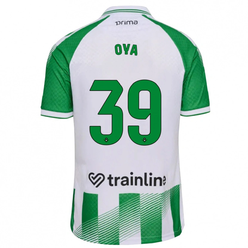 Danxen Kinderen Rafa Oya #39 Lichtgroen Zwart Wit Thuisshirt Thuistenue 2026/27 T-Shirt België