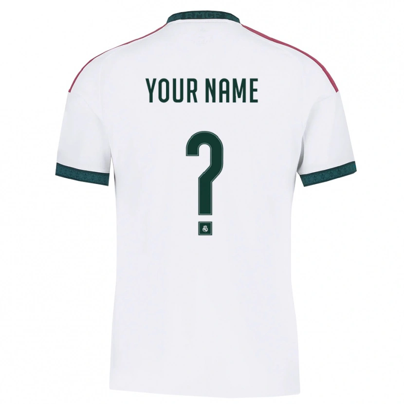 Danxen Kinderen Uw Naam #0 Donkergroen Wit Rood Thuisshirt Thuistenue 2026/27 T-Shirt België