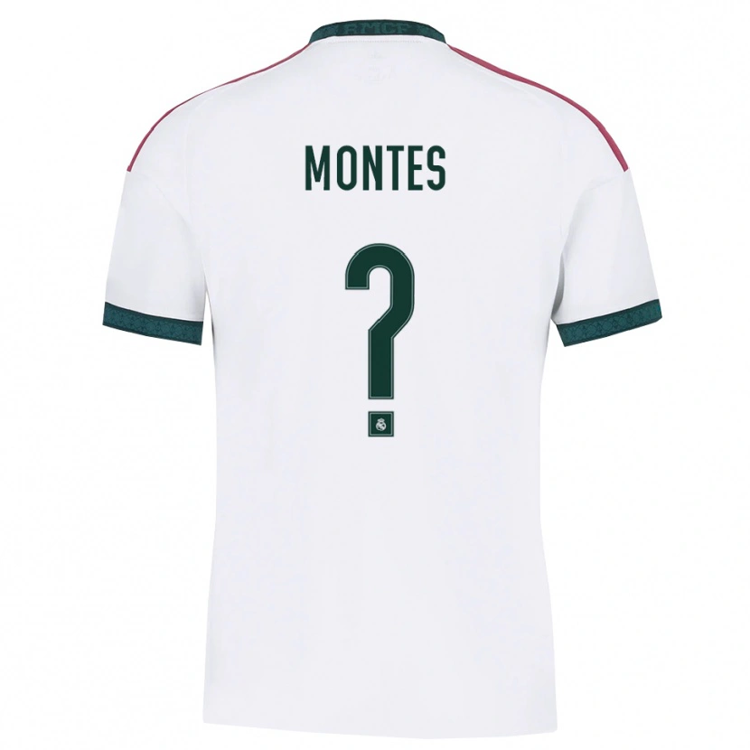 Danxen Kinderen Thiago Montes #0 Donkergroen Wit Rood Thuisshirt Thuistenue 2026/27 T-Shirt België