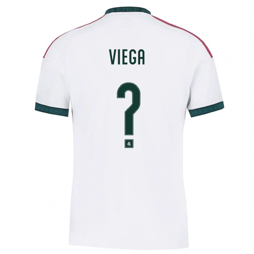 Danxen Kinderen Marcos Viega #0 Donkergroen Wit Rood Thuisshirt Thuistenue 2026/27 T-Shirt België