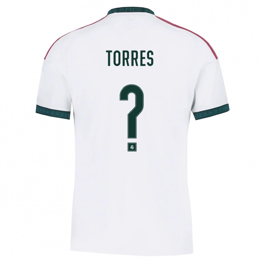 Danxen Kinderen Roi Torres #0 Donkergroen Wit Rood Thuisshirt Thuistenue 2026/27 T-Shirt België