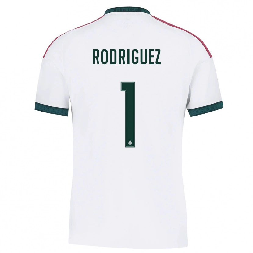 Danxen Kinderen Misa Rodriguez #1 Donkergroen Wit Rood Thuisshirt Thuistenue 2026/27 T-Shirt België