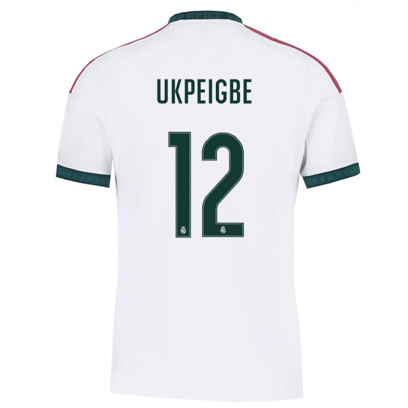 Danxen Kinderen Melvin Ukpeigbe #12 Donkergroen Wit Rood Thuisshirt Thuistenue 2026/27 T-Shirt België