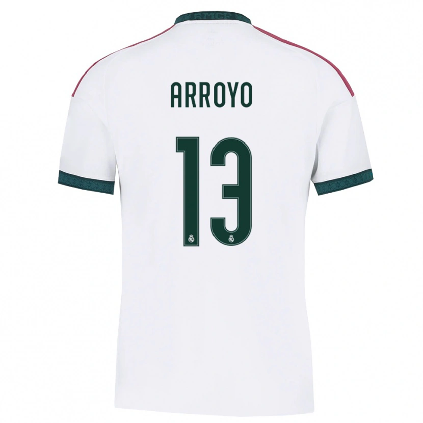 Danxen Kinderen Diego Arroyo #13 Donkergroen Wit Rood Thuisshirt Thuistenue 2026/27 T-Shirt België