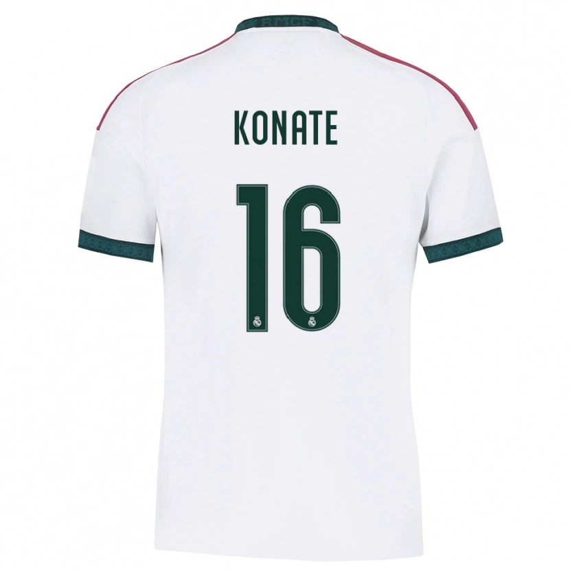 Danxen Kinderen Ibrahima Konaté #16 Donkergroen Wit Rood Thuisshirt Thuistenue 2026/27 T-Shirt België