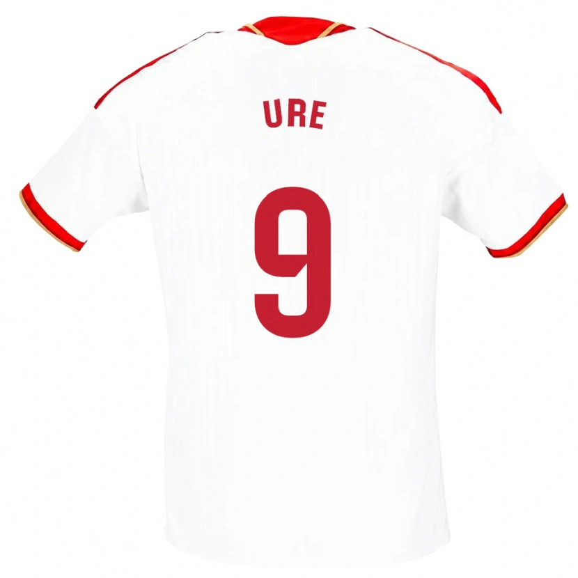 Danxen Kinderen Robbie Ure #9 Wit Rood Thuisshirt Thuistenue 2026/27 T-Shirt België