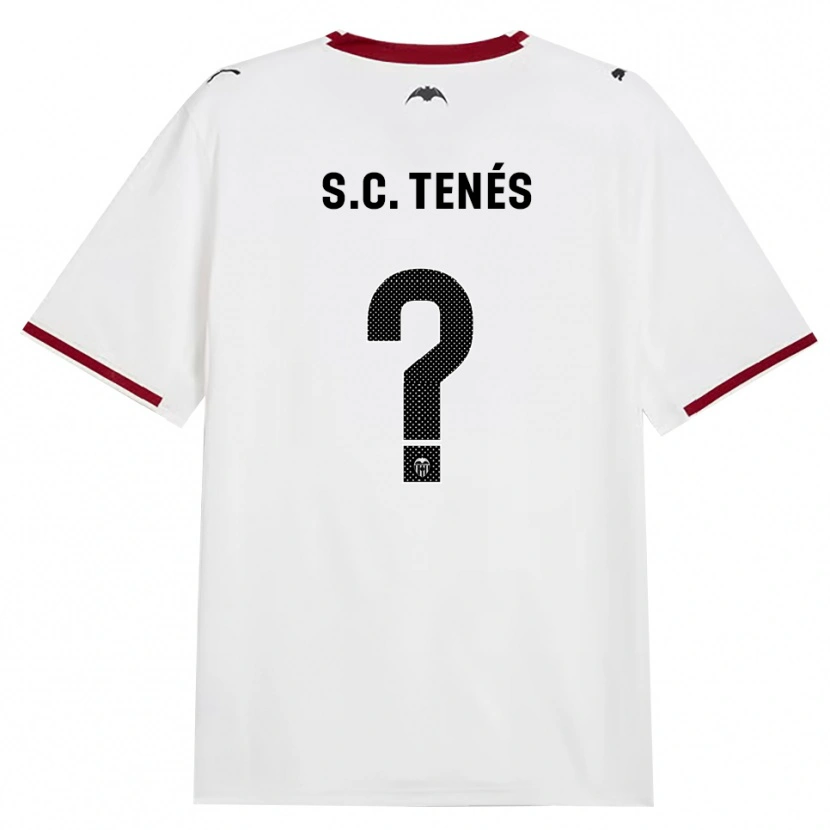 Danxen Kinderen Sergi Canós #0 Zwart Wit Rood Geel Thuisshirt Thuistenue 2026/27 T-Shirt België