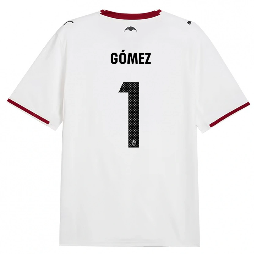 Danxen Kinderen Alain Gómez #1 Zwart Wit Rood Geel Thuisshirt Thuistenue 2026/27 T-Shirt België