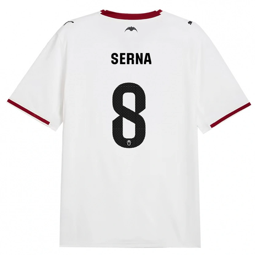 Danxen Kinderen Liced Serna #8 Zwart Wit Rood Geel Thuisshirt Thuistenue 2026/27 T-Shirt België