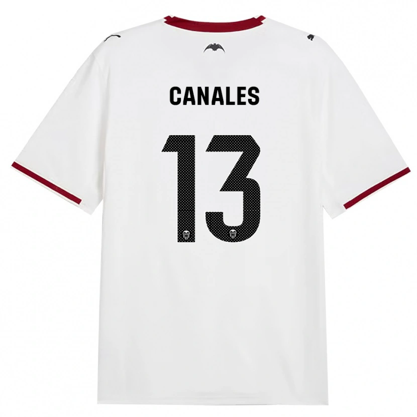 Danxen Kinderen Antonia Canales #13 Zwart Wit Rood Geel Thuisshirt Thuistenue 2026/27 T-Shirt België
