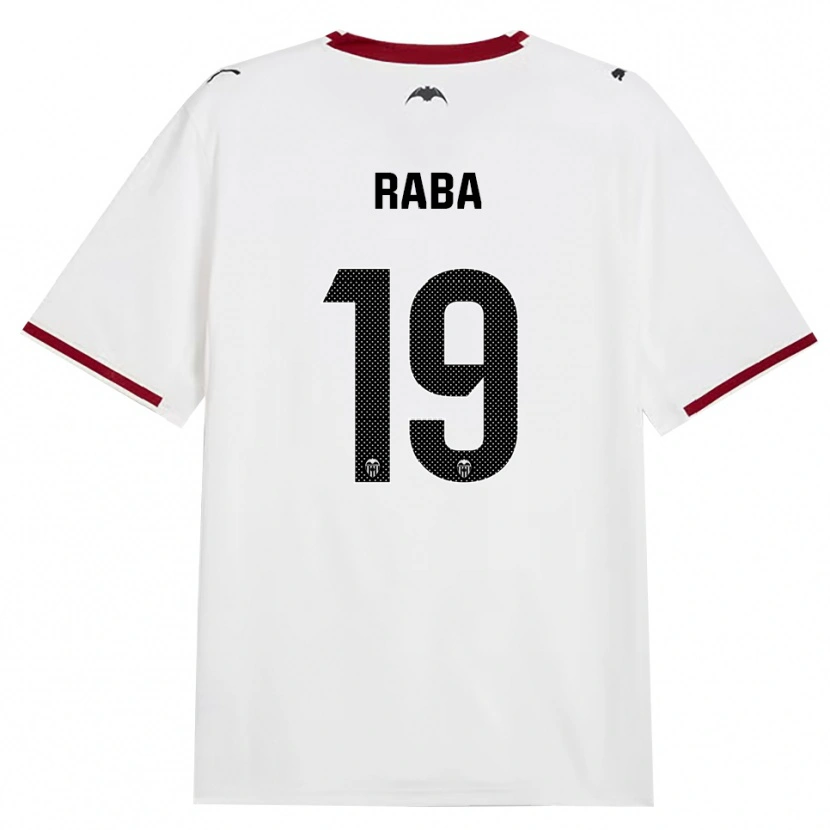 Danxen Kinderen Dani Raba #19 Zwart Wit Rood Geel Thuisshirt Thuistenue 2026/27 T-Shirt België