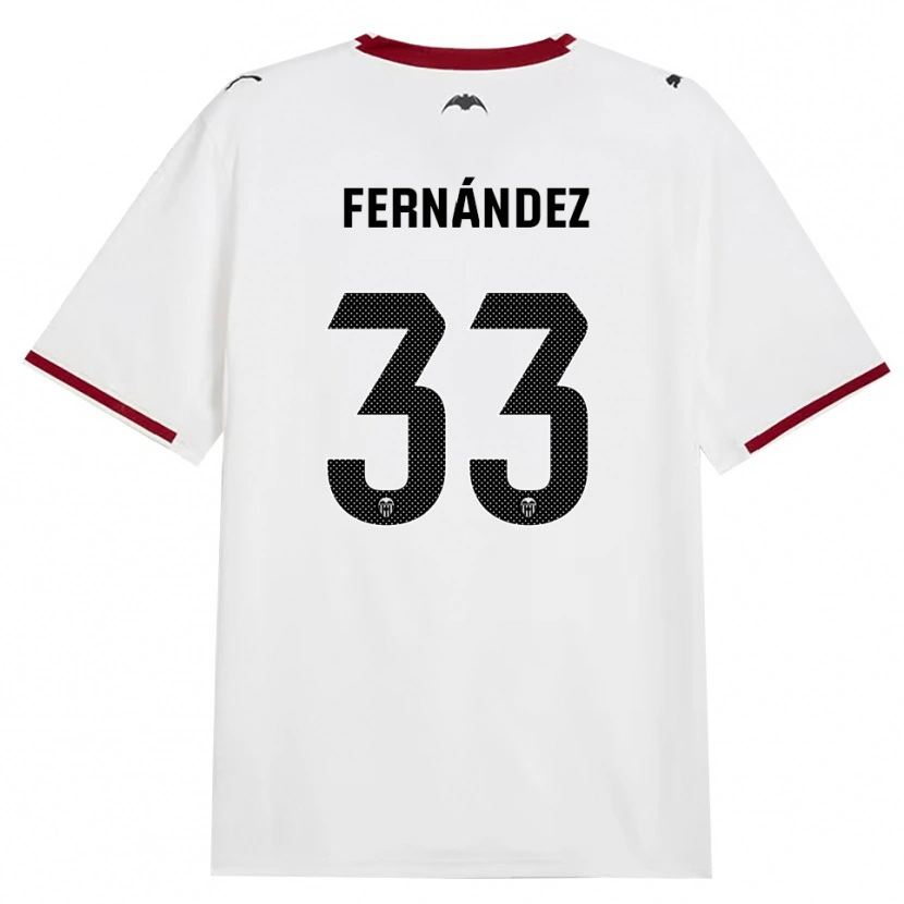 Danxen Kinderen Hugo Fernández #33 Zwart Wit Rood Geel Thuisshirt Thuistenue 2026/27 T-Shirt België