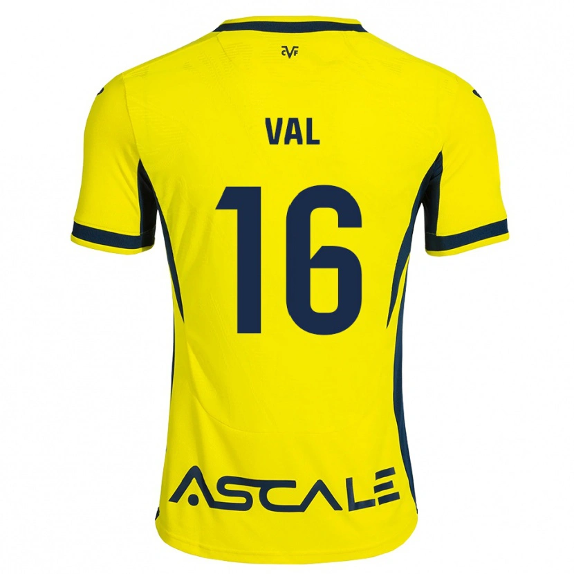 Danxen Kinderen Brais Val #16 Geel Zwart Rood Thuisshirt Thuistenue 2026/27 T-Shirt België