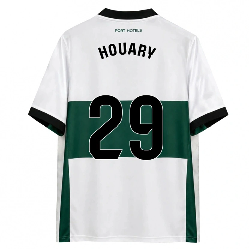 Danxen Kinderen Ali Houary #29 Groen Wit Rood Thuisshirt Thuistenue 2026/27 T-Shirt België
