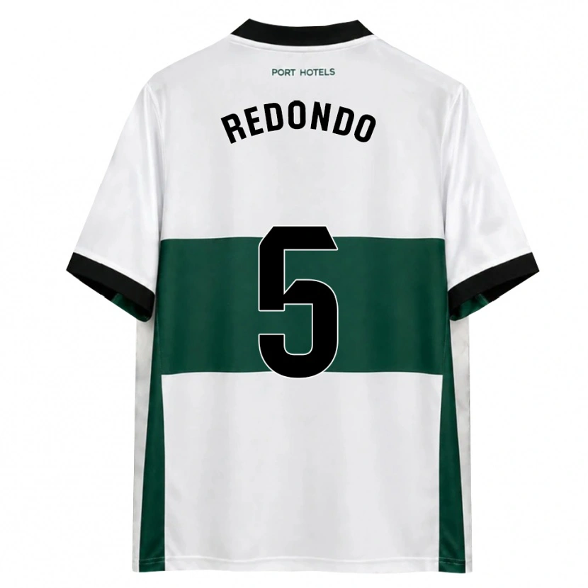 Danxen Kinderen Federico Redondo #5 Groen Wit Rood Thuisshirt Thuistenue 2026/27 T-Shirt België