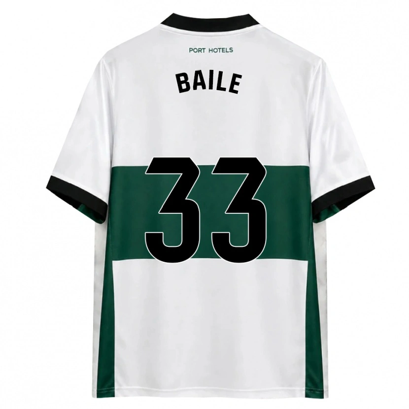 Danxen Kinderen Andrés Baile #33 Groen Wit Rood Thuisshirt Thuistenue 2026/27 T-Shirt België