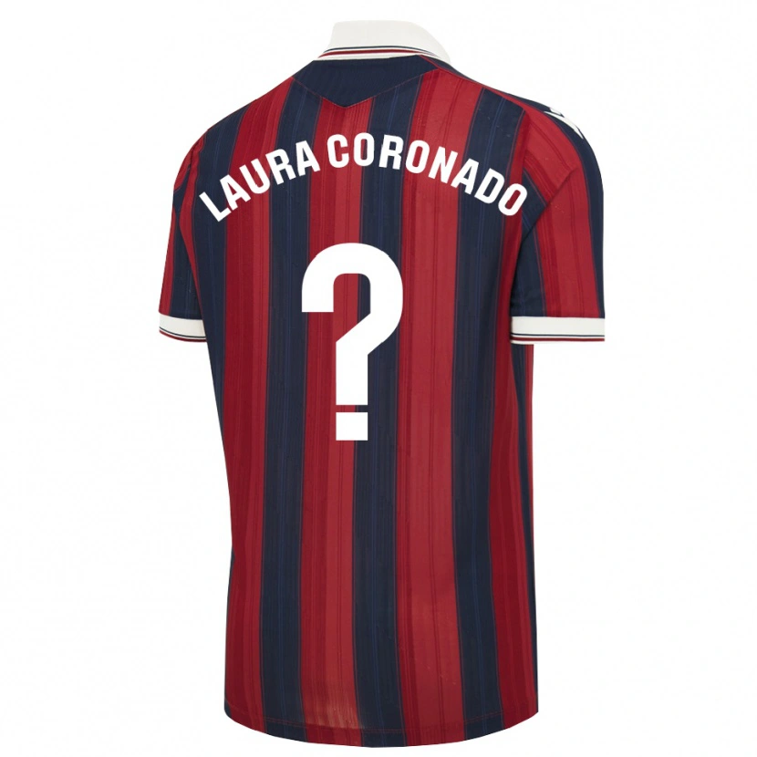 Danxen Kinderen Laura Coronado Vilchez #0 Middernachtblauw Rood Thuisshirt Thuistenue 2026/27 T-Shirt België