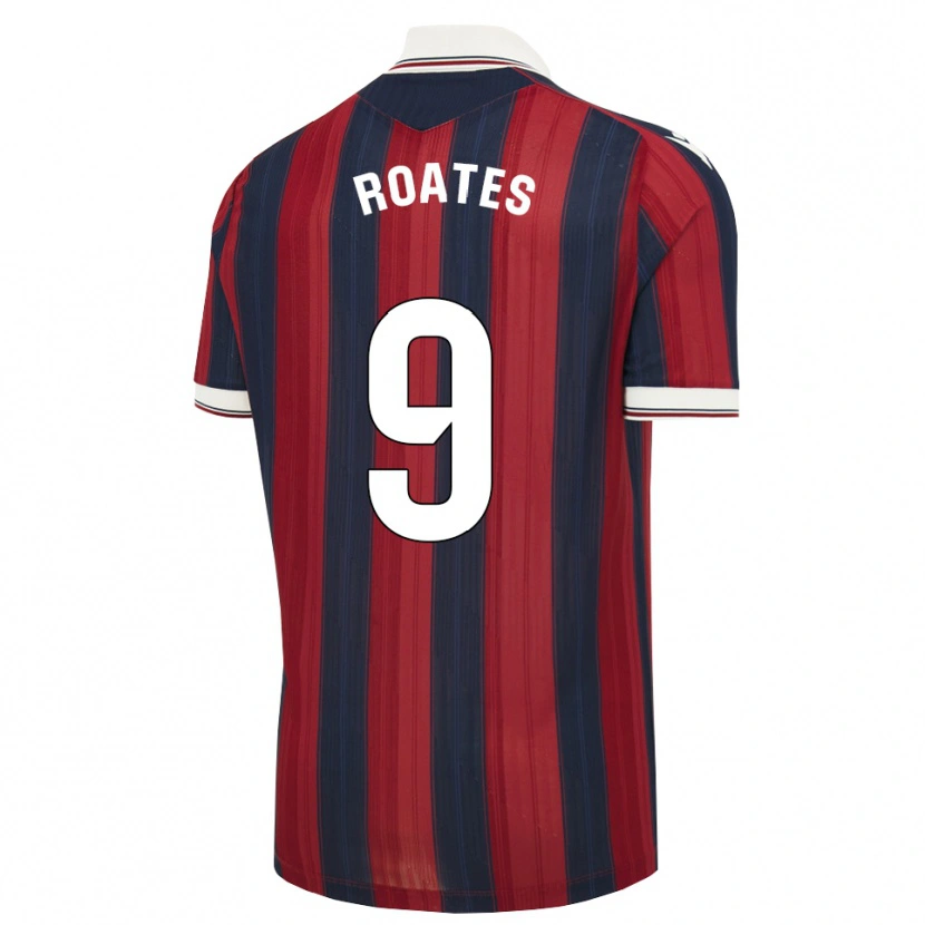 Danxen Kinderen Andrei Roateș #9 Middernachtblauw Rood Thuisshirt Thuistenue 2026/27 T-Shirt België