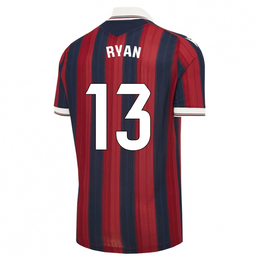 Danxen Kinderen Mathew Ryan #13 Middernachtblauw Rood Thuisshirt Thuistenue 2026/27 T-Shirt België