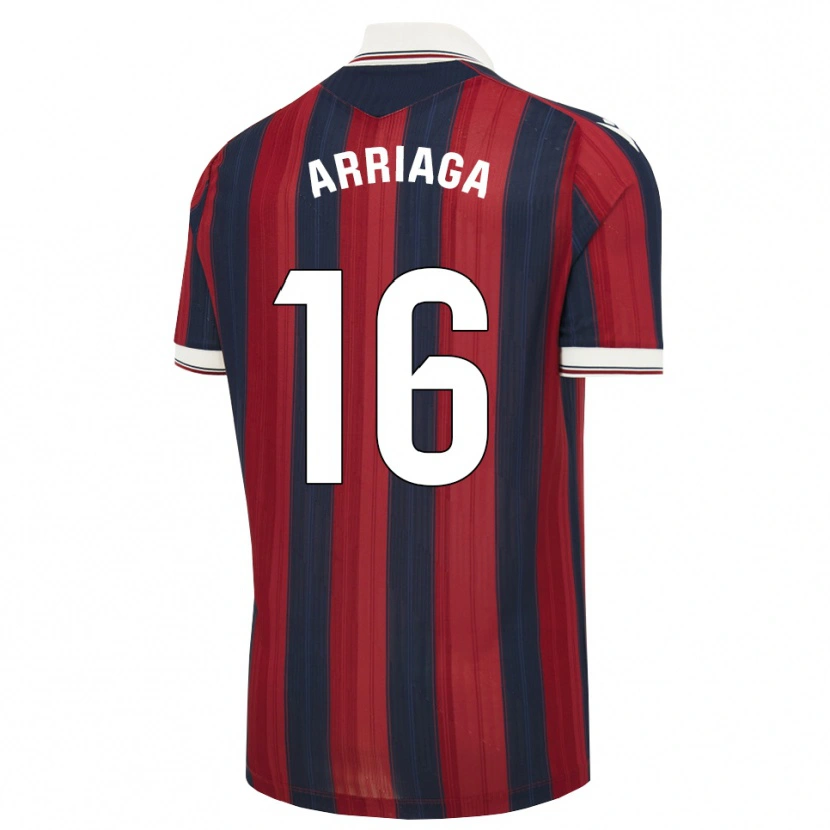 Danxen Kinderen Kervin Arriaga #16 Middernachtblauw Rood Thuisshirt Thuistenue 2026/27 T-Shirt België