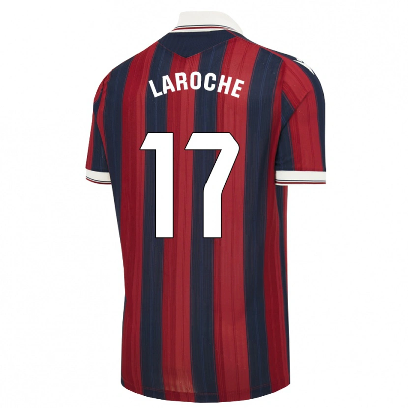 Danxen Kinderen Xavier Laroche #17 Middernachtblauw Rood Thuisshirt Thuistenue 2026/27 T-Shirt België