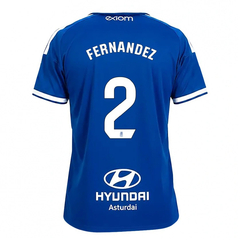 Danxen Kinderen Adrián Fernández #2 Mediumblauw Wit Thuisshirt Thuistenue 2026/27 T-Shirt België