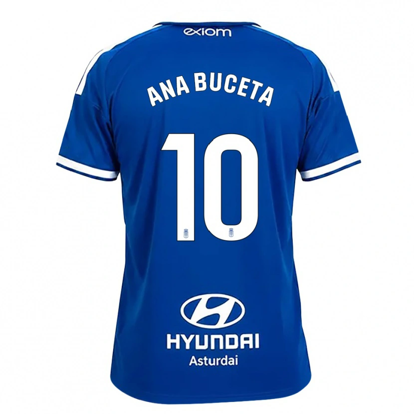 Danxen Kinderen Ana Buceta #10 Mediumblauw Wit Thuisshirt Thuistenue 2026/27 T-Shirt België