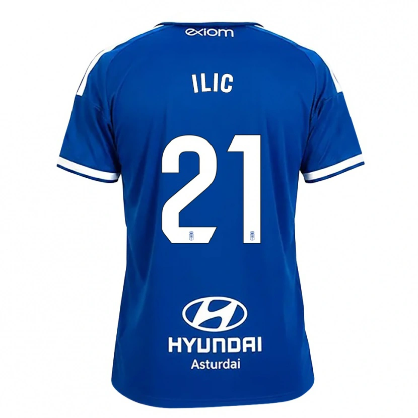Danxen Kinderen Luka Ilic #21 Mediumblauw Wit Thuisshirt Thuistenue 2026/27 T-Shirt België