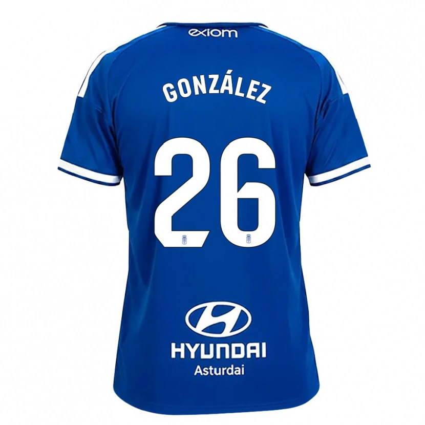 Danxen Kinderen Miguel González #26 Mediumblauw Wit Thuisshirt Thuistenue 2026/27 T-Shirt België